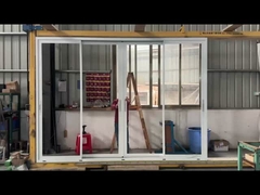 소음 차단 알루미늄 유리 접는 문 사용자 정의 방 접는 알루미늄 슬라이딩 문