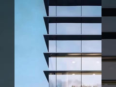 호텔 선명한 유리 커튼 벽 건물 재료 6mm-19mm 두께