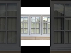 자외선 저항성 유니티화된 커튼 벽, 6mm 유리 단조 커튼 벽