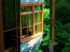 색상 맞춤형 건물 유리 커튼 벽, 통일 시스템 커튼 벽