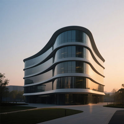 100mm 알루미늄 유닛 커튼월 (이중 유리)